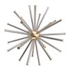 Brass Stainless Steel Dandelion Type Fountain Nozzle Outdoor Crystal Ball Sprinkler Pool Landscape