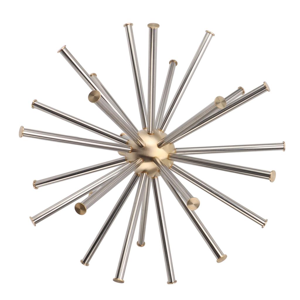 Brass Stainless Steel Dandelion Type Fountain Nozzle Outdoor Crystal Ball Sprinkler Pool Landscape