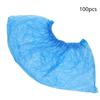 100pcs PE Disposable Household Shoe Cover Thickened Waterproof Dustproof Shoe Protector