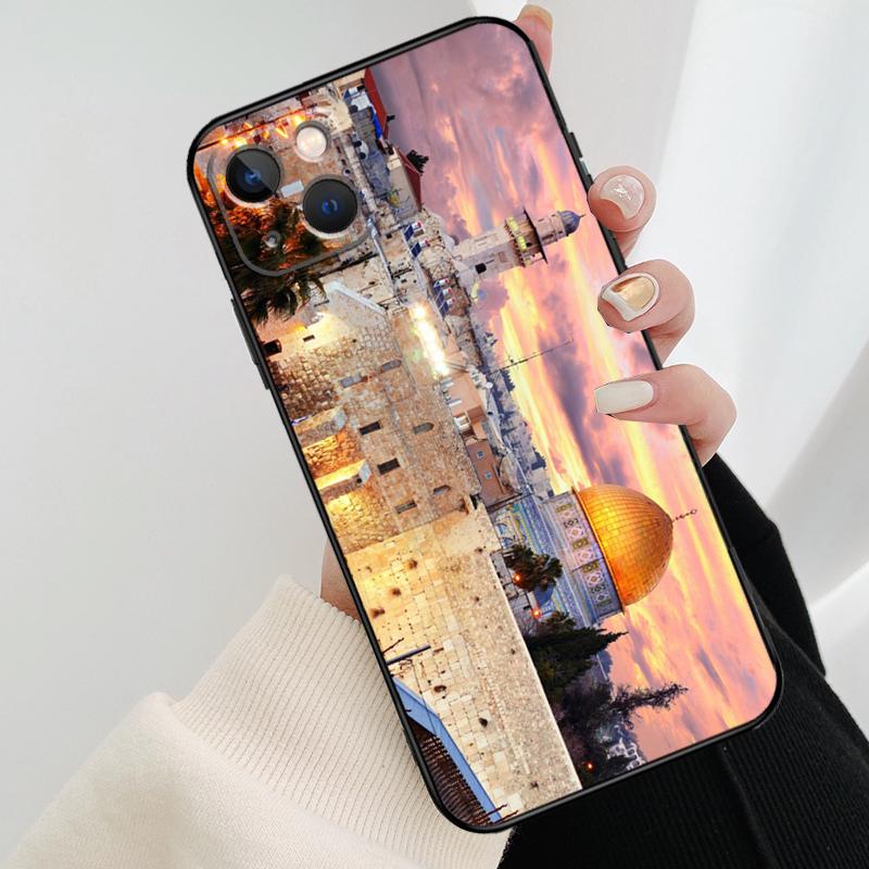 Чехол для телефона Иерусалим Западная стена плача Для iPhone 17 Pro Max 14 13 12 11 15 16 Pro Max mini 16 15 Plus 16e 17 Air Cover
