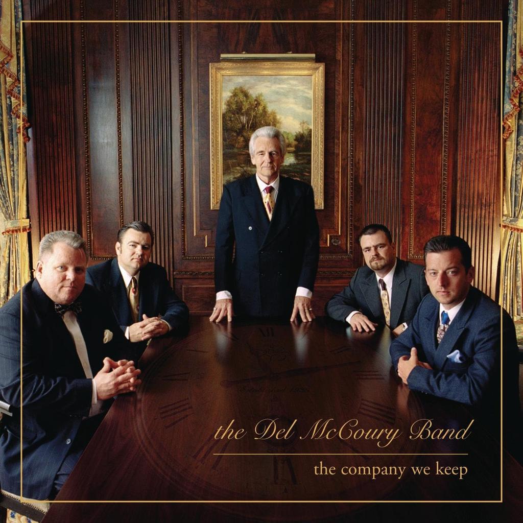CD DEL MCCOURY BAND The Company We Keep US Кантри/Фолк Б/у