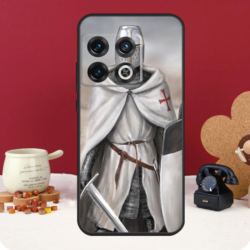 Knights Templar Cover For OnePlus 13R 13 12 12R 11 10 Pro 8T 10T OnePlus Nord 4 CE 2 3 Lite N10 N20 N30 Case