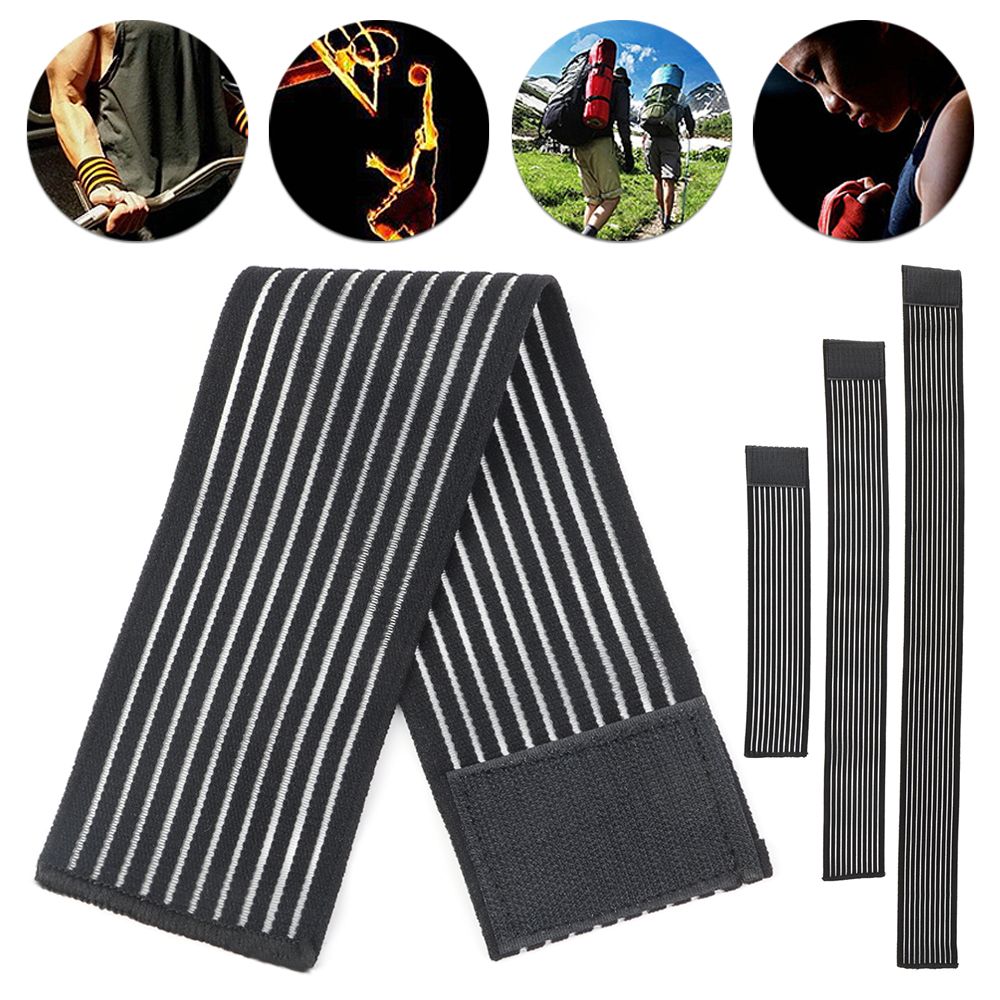 Outdoor Arthritis Relief Knee Sleeves Wrap Brace Ankle Brace Knee Pads Elastic Bandage Knee Support