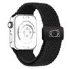Плетеный нейлоновый ремешок для Apple Watch Bands 44 мм 40 мм 45 мм 46 мм 41 49 мм магнитный Браслет iWatch серия se 7 6 8 9 10 ultra 2 3 11