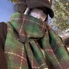 Autumn and Winter Atmosphere Imitation Cashmere Scarf for Women Warm Retro Student Long Shawl Korean Ins Cold Protection Scarf for Men