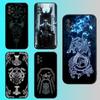 Чехол для телефона Odin Fenrir для Samsung S 25,24,21,22,23,30,20,Ultra,Plus,Fe,Lite,Note,10,9,5G Черный Мягкий