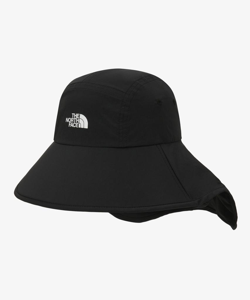 Noseupeiseu Ne3Hs08A Tnf Широкая шляпа с защитой от солнца Черная