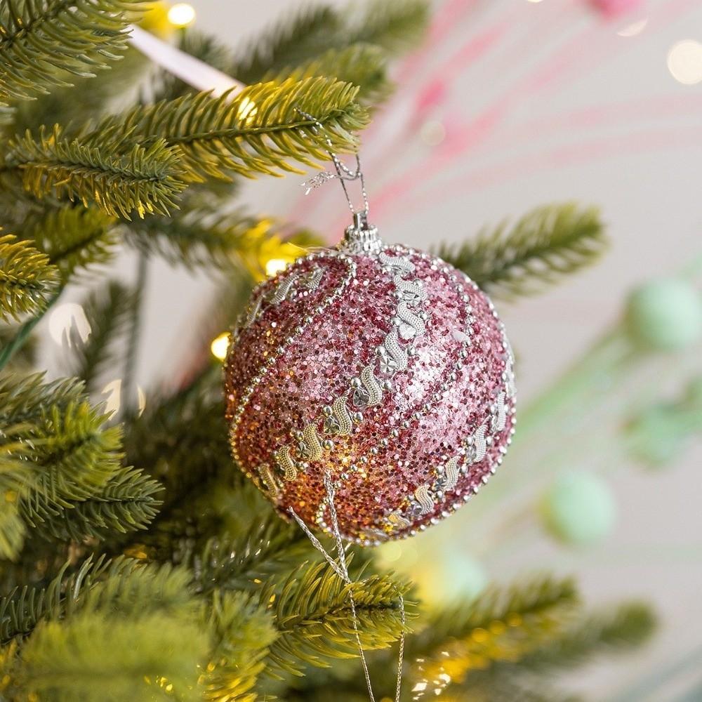 Shatterproof Xmas Tree Hangings Pendant Foam Ball Gift Christmas Ball Christmas Tree Ornaments