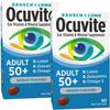 Bausch & Lomb Occuvite Витамины и минералы для глаз Взрослые 50+ мягкая капсула, 90 таблеток, 2 упаковки