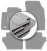 Gray car mats for: Ford Fiesta MK7 hatchback (2008-2011)