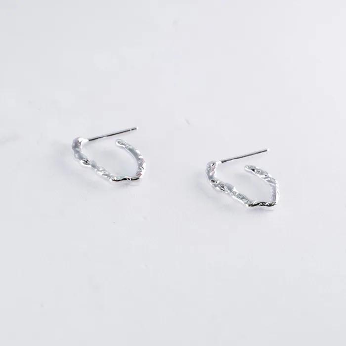 HR 278E_Серебряная серьга (Серебро 925 пробы)
