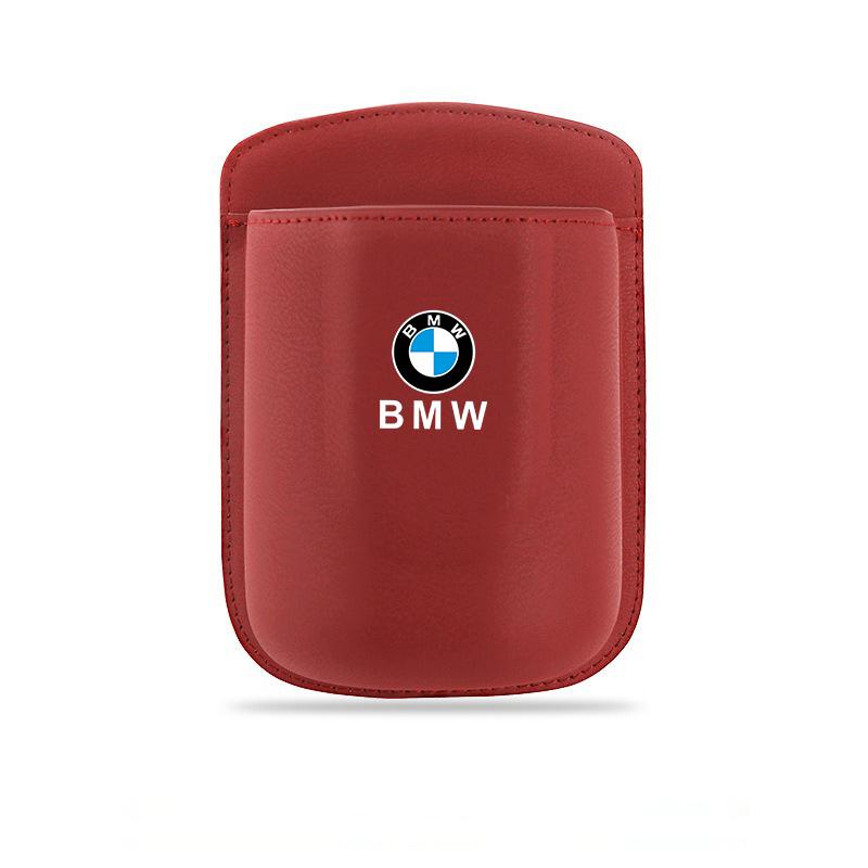 PU Leather Car Door Seat Back Pocket Drink Cup Holder Storage Organizer For BMW M5 M4 M3 F20 F40 F22 F30 E90 F32 F10 F06 F07 F46