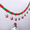 Creative 3 Meters Santa Claus Banner Cartoon Santa Claus Christmas Tree Garland Cute Happy New Year Christmas Decor