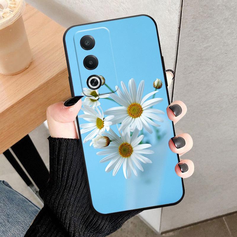 Чехол для OPPO A80 5G Модный чехол с принтом Ударопрочный Мягкий чехол-оболочка из ТПУ-силикона Для телефона OPPO A3Pro K12X 5G Чехол