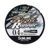 [SUNLINE] Saltimate PE-EGI Sight Runner X4 PE Line 200m No.0.4 White
