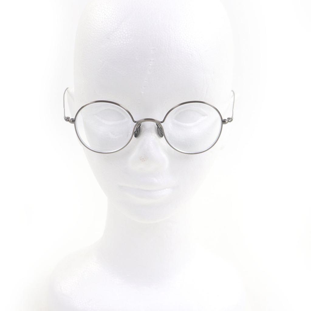 Excellent YUICHI TOYAMA Glasses Kandinsky Round metal frame Silver Used