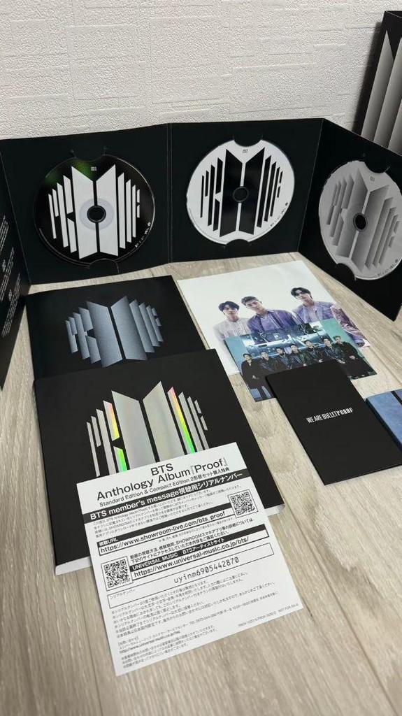 [Б/У] BTS proof Стандартное, Компактное издание набор