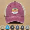 AUSTRALIA" Kangaroo Print Adjustable Baseball Hat, Dad Hat Inelastic Multicolor Solid Color Fashion Snapback Mesh Cap