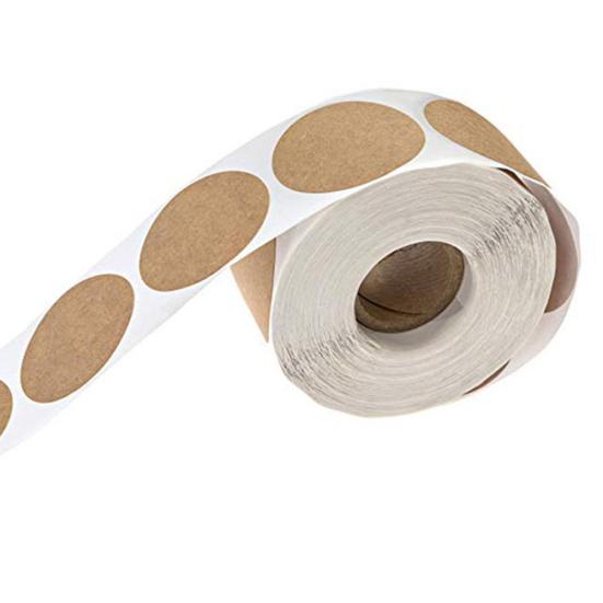 500 шт. Круглые самоклеящиеся бумажные наклейки DIY этикетки для выпечки Декор для торта Пломбировочные бирки