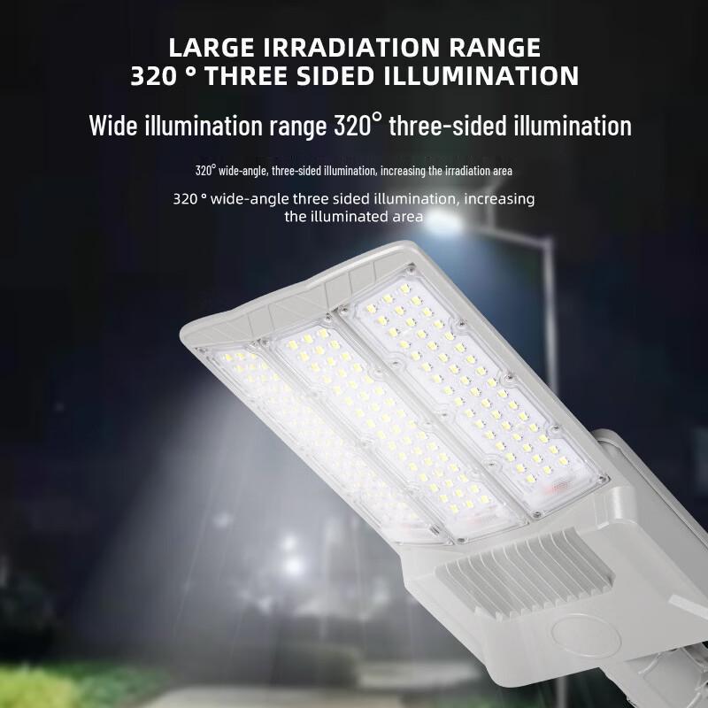 NuFeng 600W Solar 3-Sided Outdoor Light