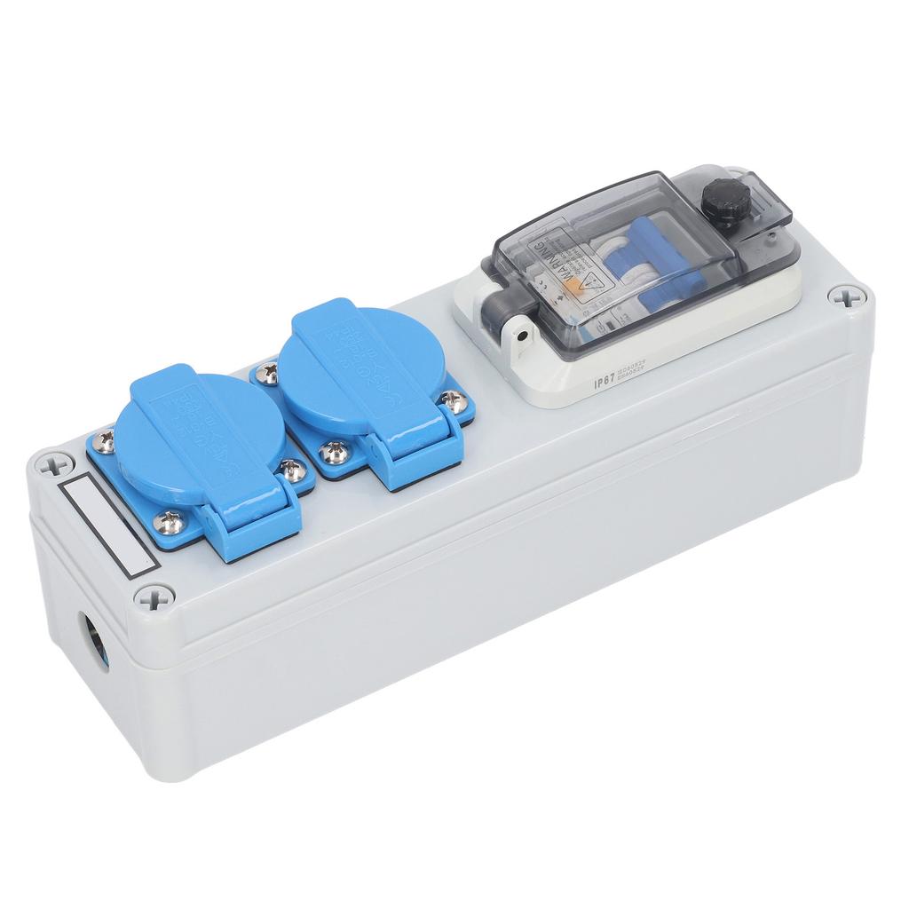 Распределитель мощности настенный 250 В 16 А RCBO RCD распределитель мощности двойного назначения с 230 В 40 А