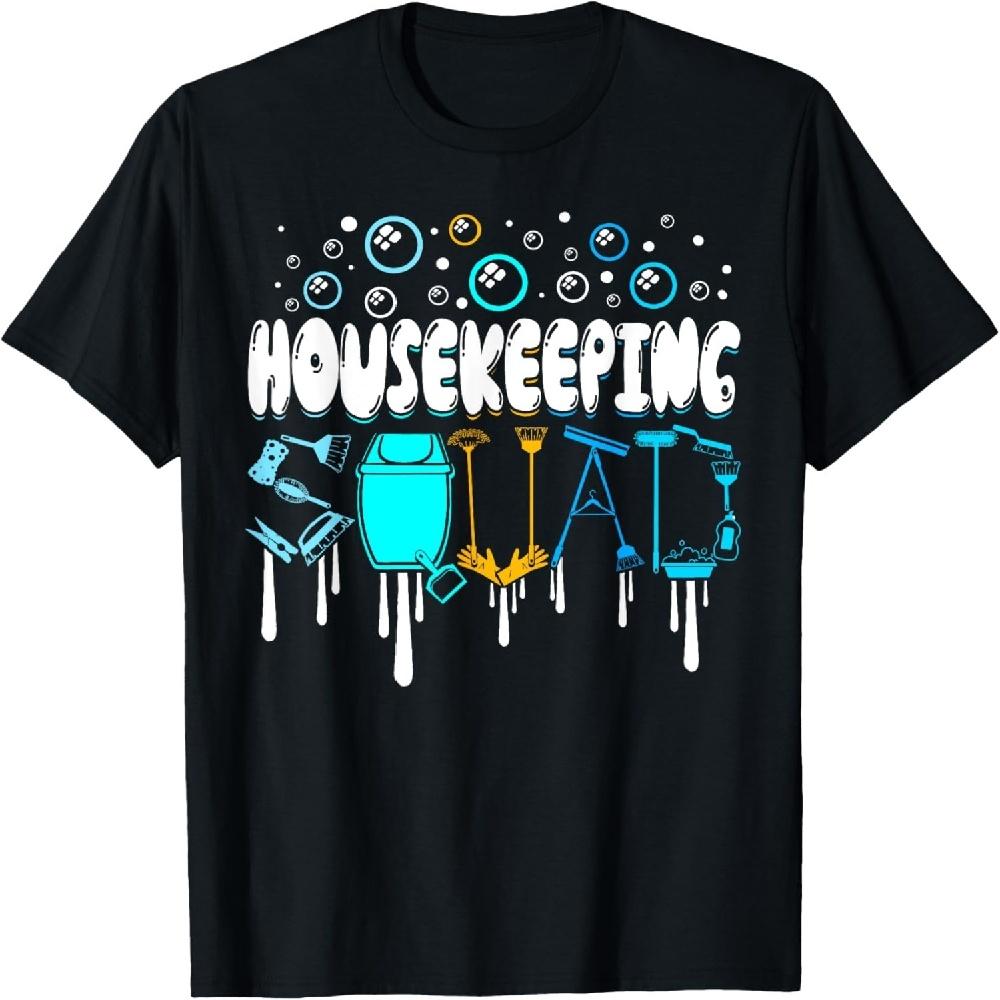 Команда уборки Уборщик Уборка Дома Уборщица Футболка