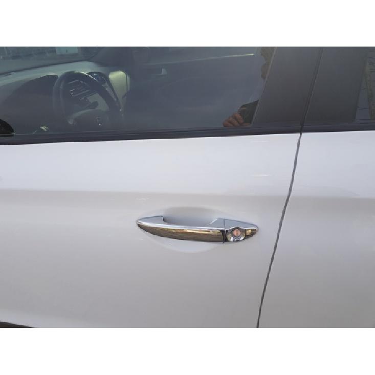 Хромированная накладка на дверную ручку автомобиля для Hyundai i10 Grand i10 X 2014 2015 2016 2017 2018, стильные накладки