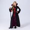 Halloween Vampire Demon Court Queen Witch Masquerade Cosplay Parent-Child Dress