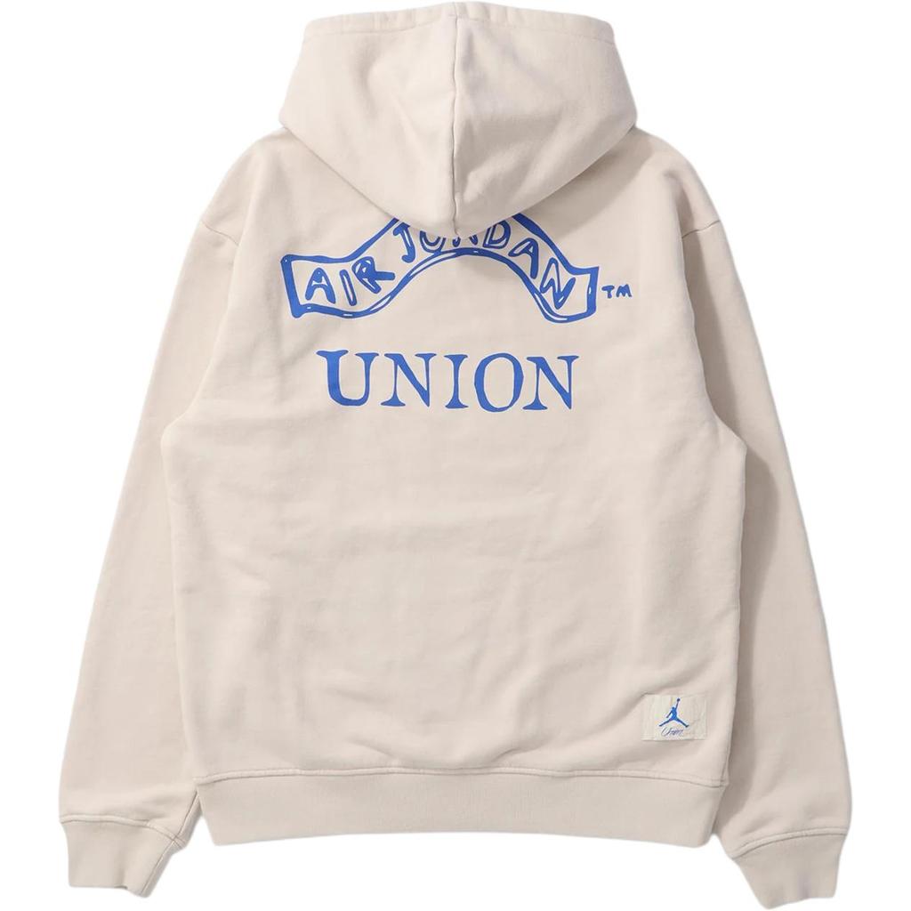 Jordan Худи из флиса X Union LA Светло-орехово-коричневый/Гиперкобальтовый Унисекс Уличная одежда IB5116-104
