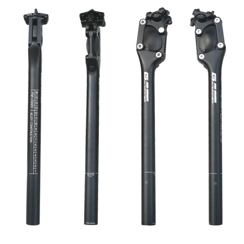Adjustable Suspension Seatpost Mountain Bike Road Folding Aluminum Alloy 27.2mm 400mm
