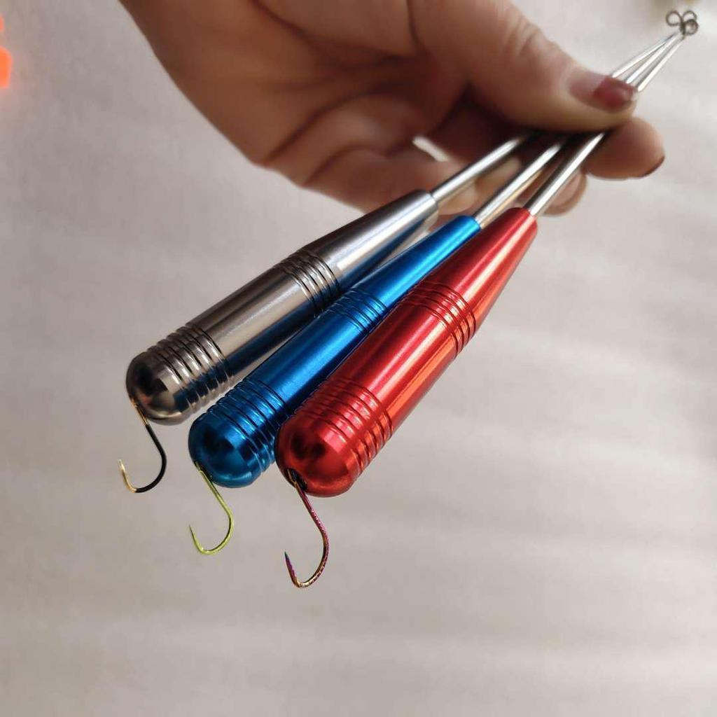 Японский экстрактор рыболовного крючка из нержавеющей стали для слепого тычка