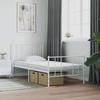 VidaXL Matelas en mousse blanc 100x210 cm 7 zones dureté 20 ILD,matelas de lit,matelas de lit de jour,matelas en mousse 4016648