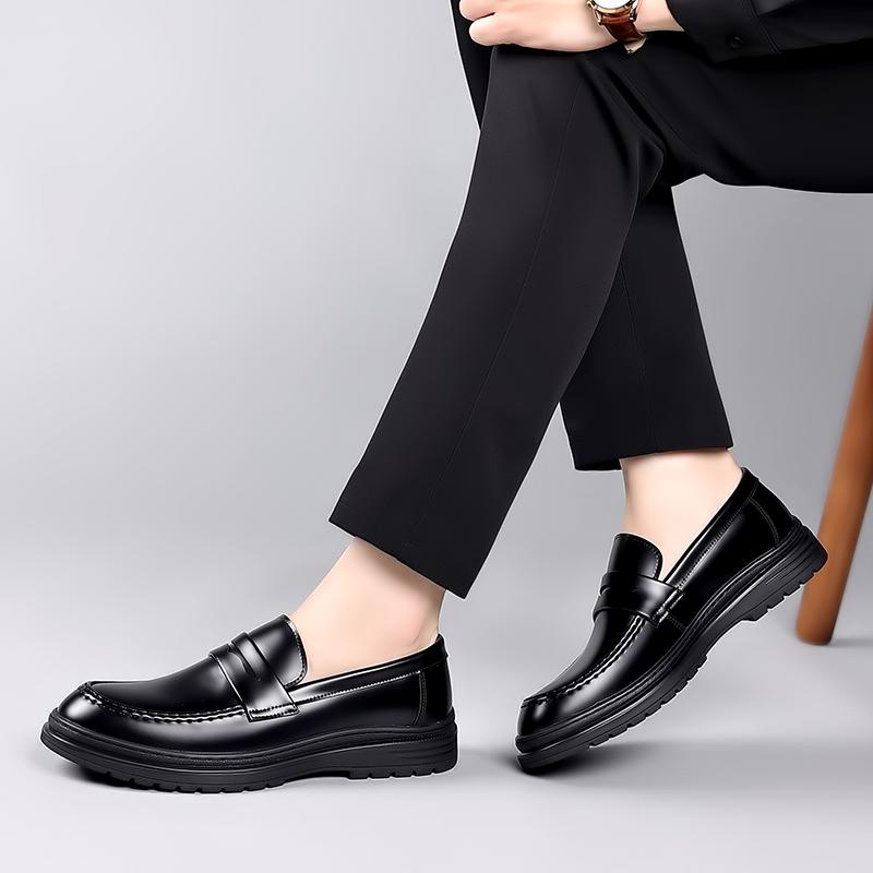 Классические элегантные туфли для мужчин, деловая обувь, натуральная кожа, мужские повседневные оксфорды, кроссовки в британском стиле