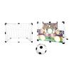 Soccer Goals Kids Football Goal Net Set Portable Soccer With Inflatable For