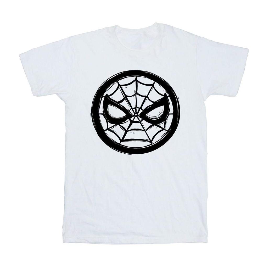 Marvel Mens Spider-Man Chest Logo T-Shirt