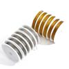 Golden Natural Steel Wire, 0.3-1mm, for DIY Beading, Threading, Weaving Bracelets & Necklaces