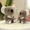 Plush Koala Adorable Toy Sitting Pose Cuddly Cartoon Doll Girls Kid Gift Holiday