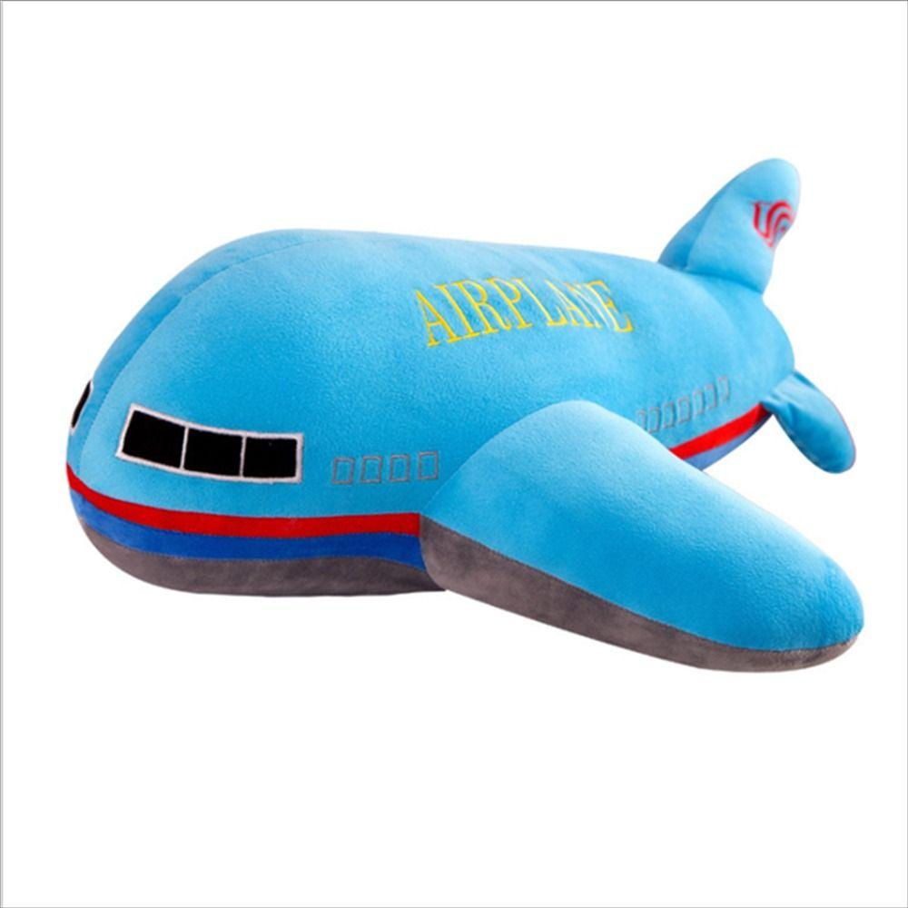 Pillow Pillow Dolls Airplane Plush Toys Stuffed Toys Simulation Airplane Aircraft Stuffed Pillow