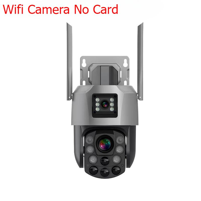 8-мегапиксельная 18-кратная оптическая зум-камера с двумя объективами 4G/Wifi IP-камера с полноцветным обнаружением человека, беспроводная PTZ-камера для домашней безопасности, монитор видеонаблюдения