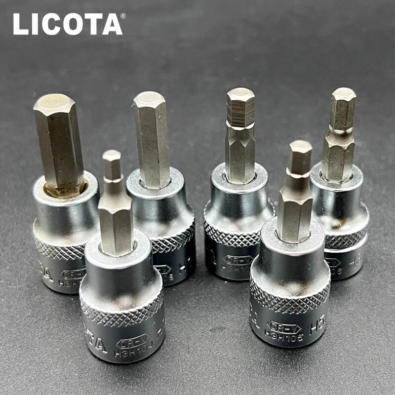 LICOTA 3/8-дюйма шестигранная головка английская