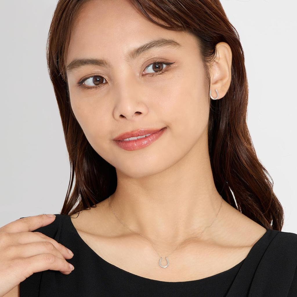 Platinum Bullion Horseshoe Necklace PT900 Platinum [Lara Christie] Women's Lp51-0023-pt