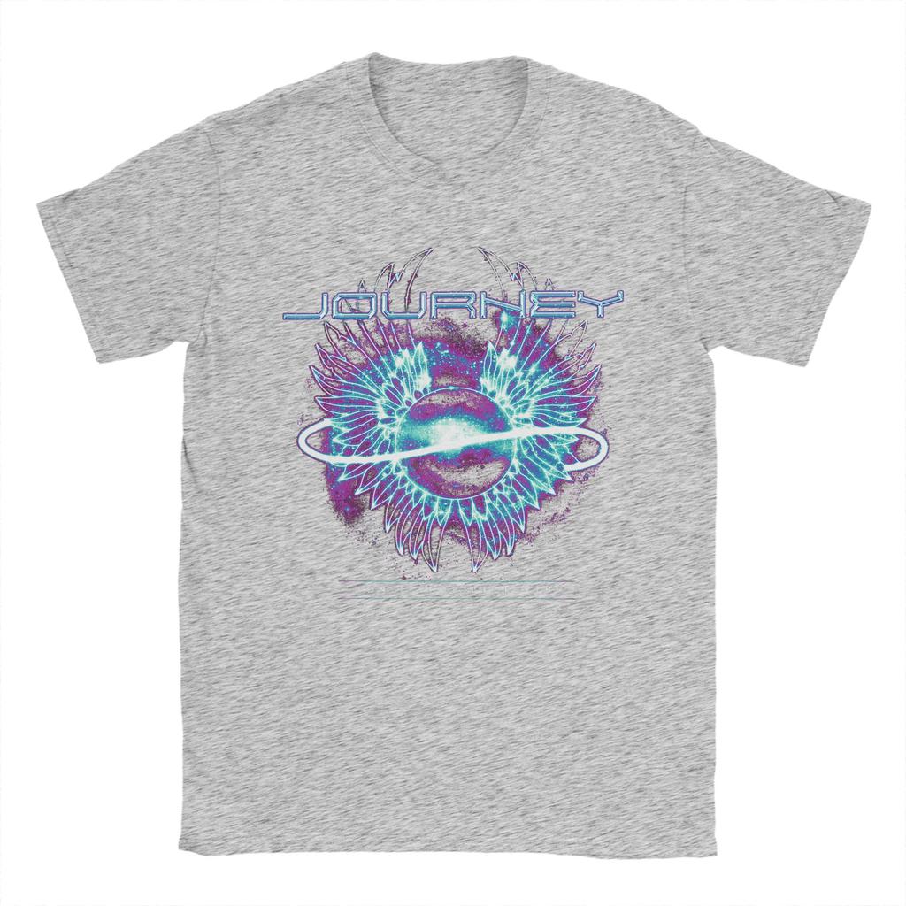 Journey Galaxy Wings TShirt Summer Harajuku TShirts Couple Cotton Round Neck Plus Size 5XL Tees Short Sleeve Awesome Tshirt