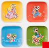 Набор из 4 мини-тарелок из меламина Super Mario Family Life Nintendo Tokyo Limited Goods