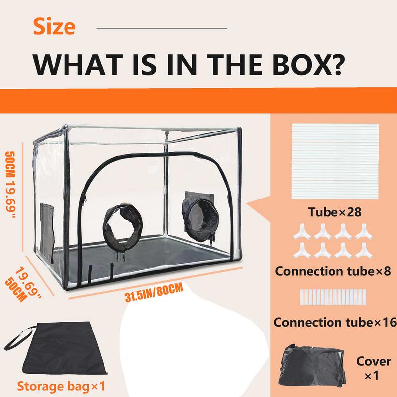 Статическая ветровая палатка для посадки грибов Mycology, большая палатка для посадки грибов, сумка для посадки грибов с высокой видимостью