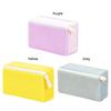 Zipper Closure Shoe Washing Bag Fluffy Chenille Laundry Bag Simple Shoes Washing Pouch  Household