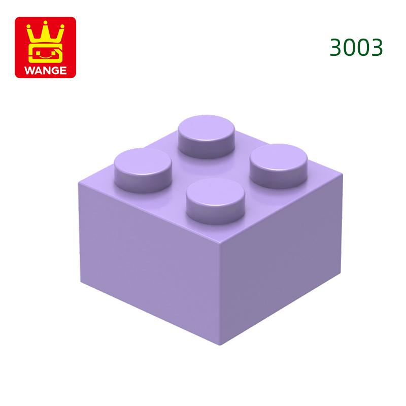 Нетоксичные 77 шт./лот 3003 2x2 Высокие строительные блоки с 4 отверстиями Цвета Moc Детали Совместимы с Кирпичиками DIY Детская игрушка Сборка Подарочная коробка