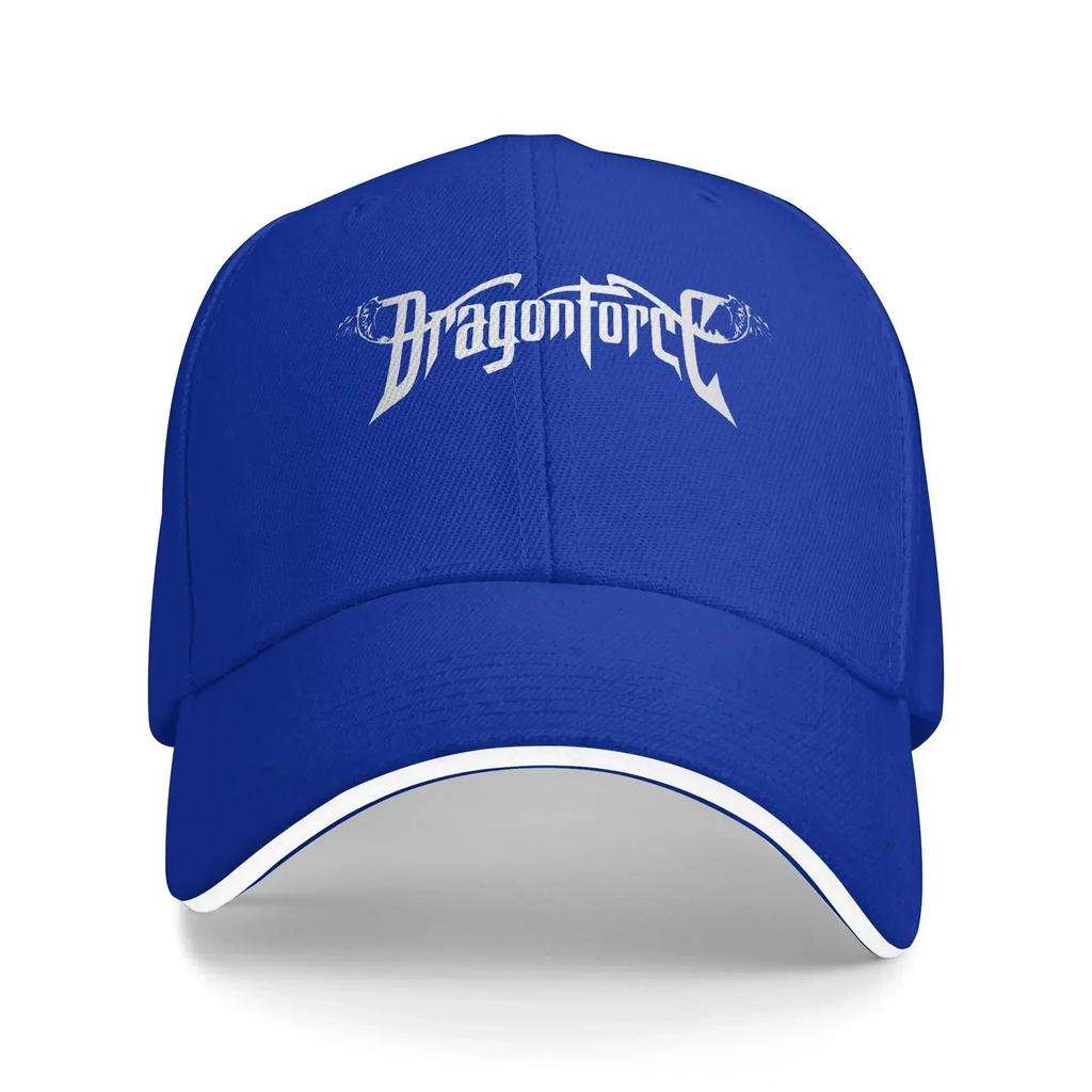 Casual DragonForce power metal band Logo Baseball Caps for Men Women Trucker Hat Formal Travel Gift Sun Hats