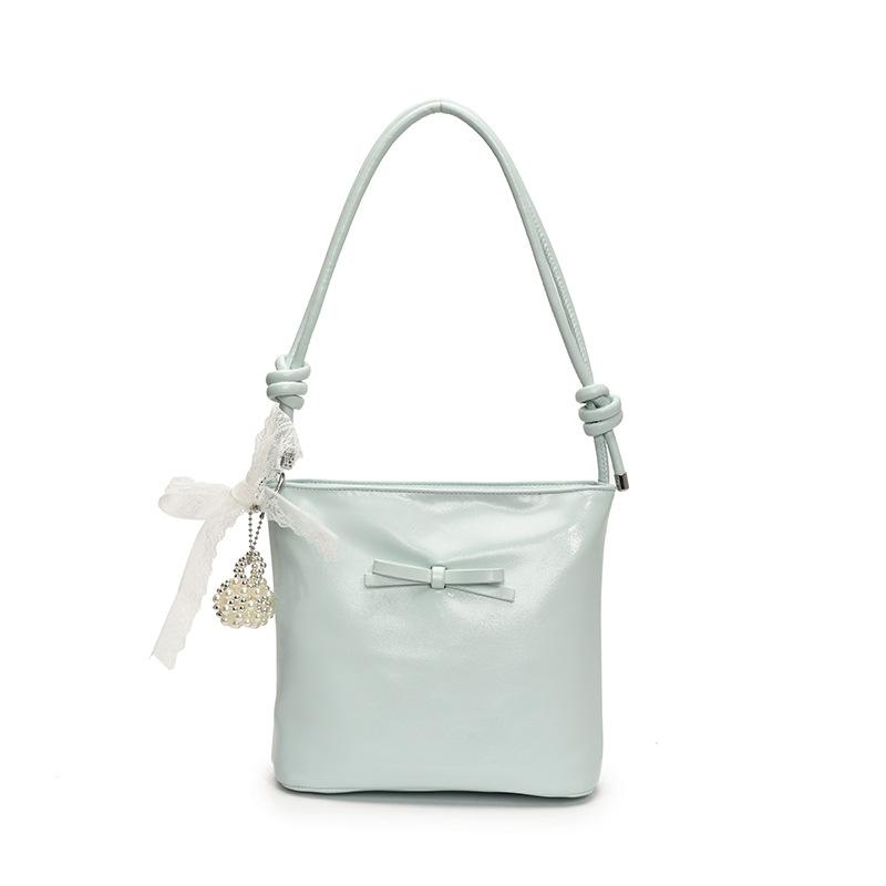 Модная сумка с бантом, женская новая универсальная на плечо, подмышку