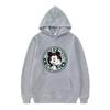 Disney Mickey Mouse Pattern Woman Fleece Casual Loose Black Autumn Tops Clothes Pullovers Ladies Cheap Hoodies Men Sweatshirts