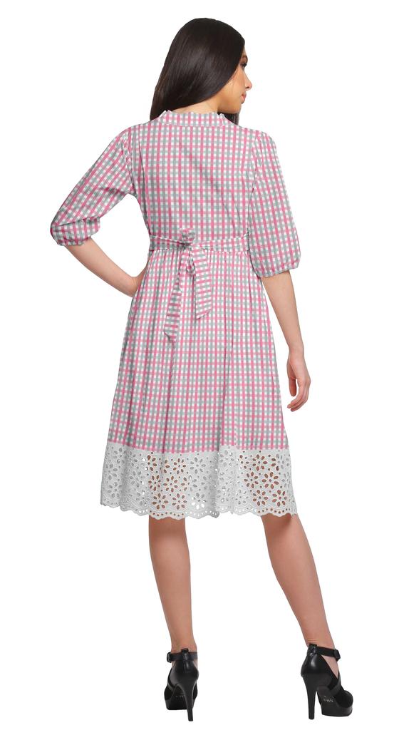 Moomaya Платье с коротким рукавом для женщин, вечернее платье из хлопка с принтом, повседневное